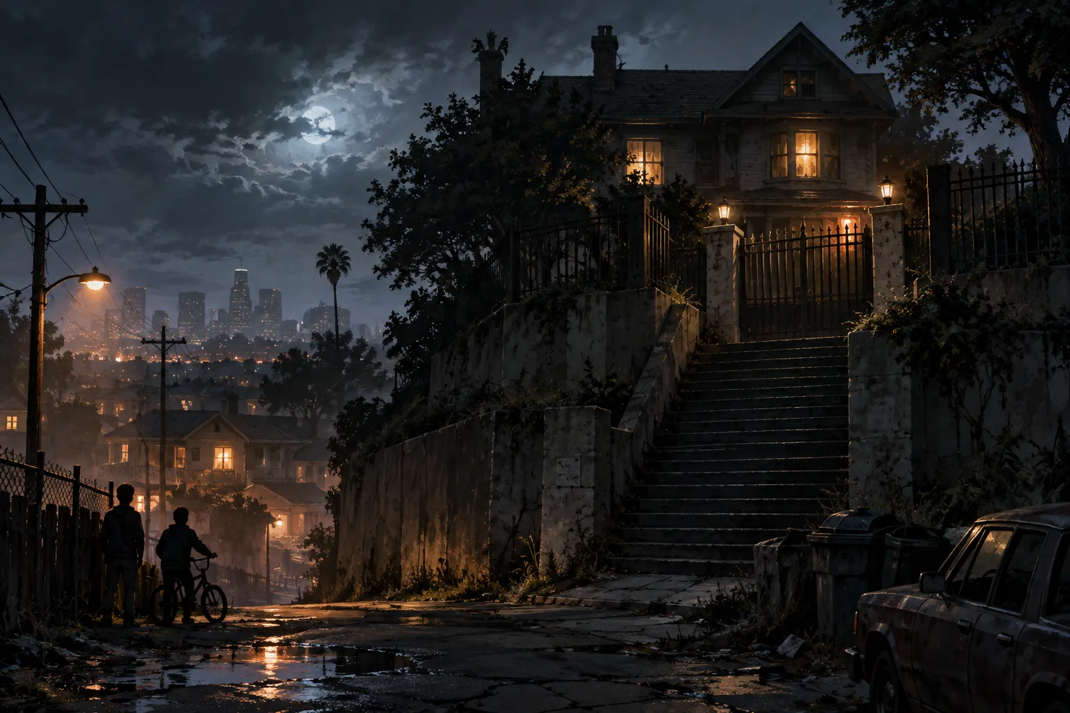 The People Under the Stairs — Ilustrasi suasana, bukan adegan dari film