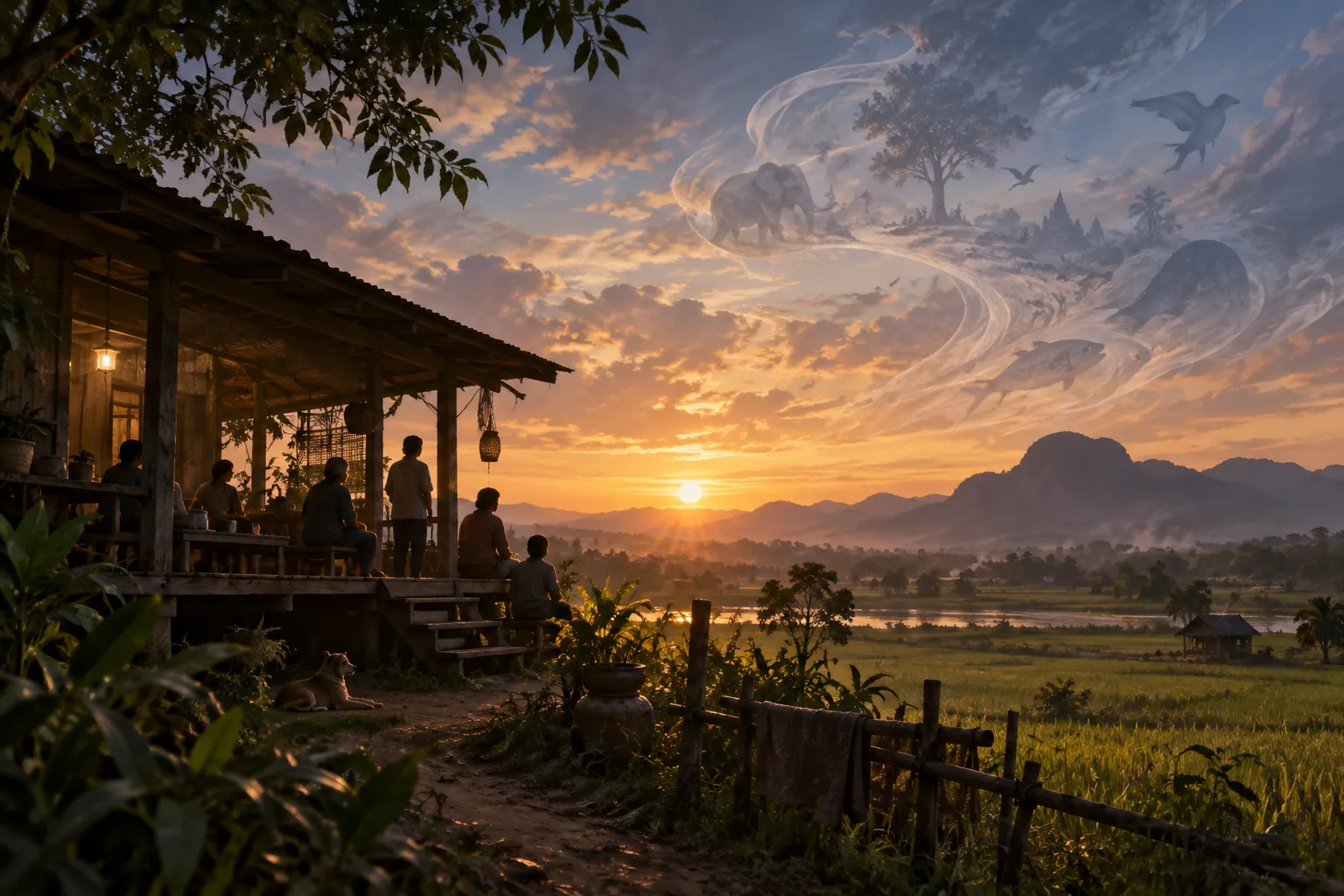 ลุงบุญมีระลึกชาติ — ภาพประกอบบรรยากาศ ไม่ใช่ภาพจากในหนัง