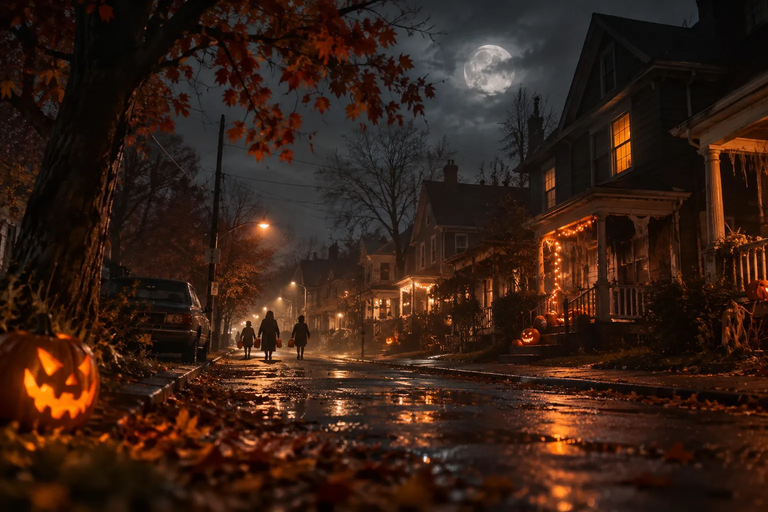 V/H/S/Halloween — Ilustrasi suasana, bukan adegan dari film