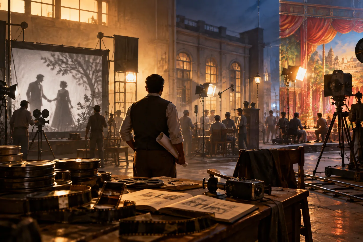 V. Shantaram — Mood illustration, not a still from the film