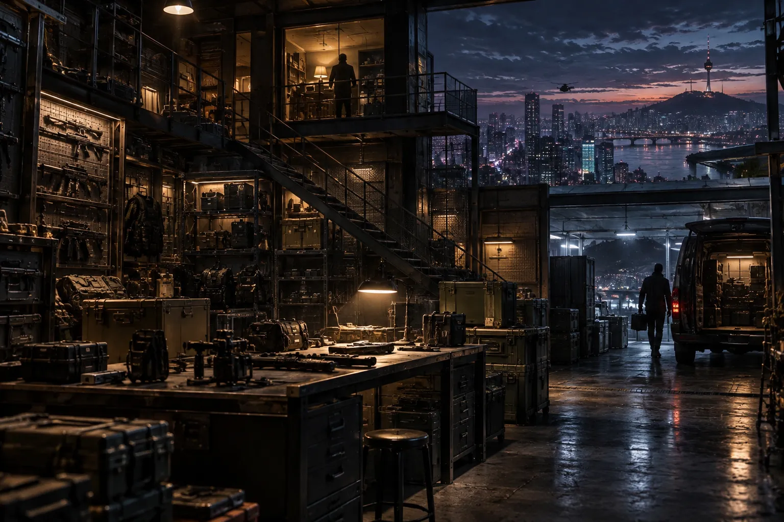 ร้านลับนักฆ่า — ภาพประกอบบรรยากาศ ไม่ใช่ภาพจากซีรีส์