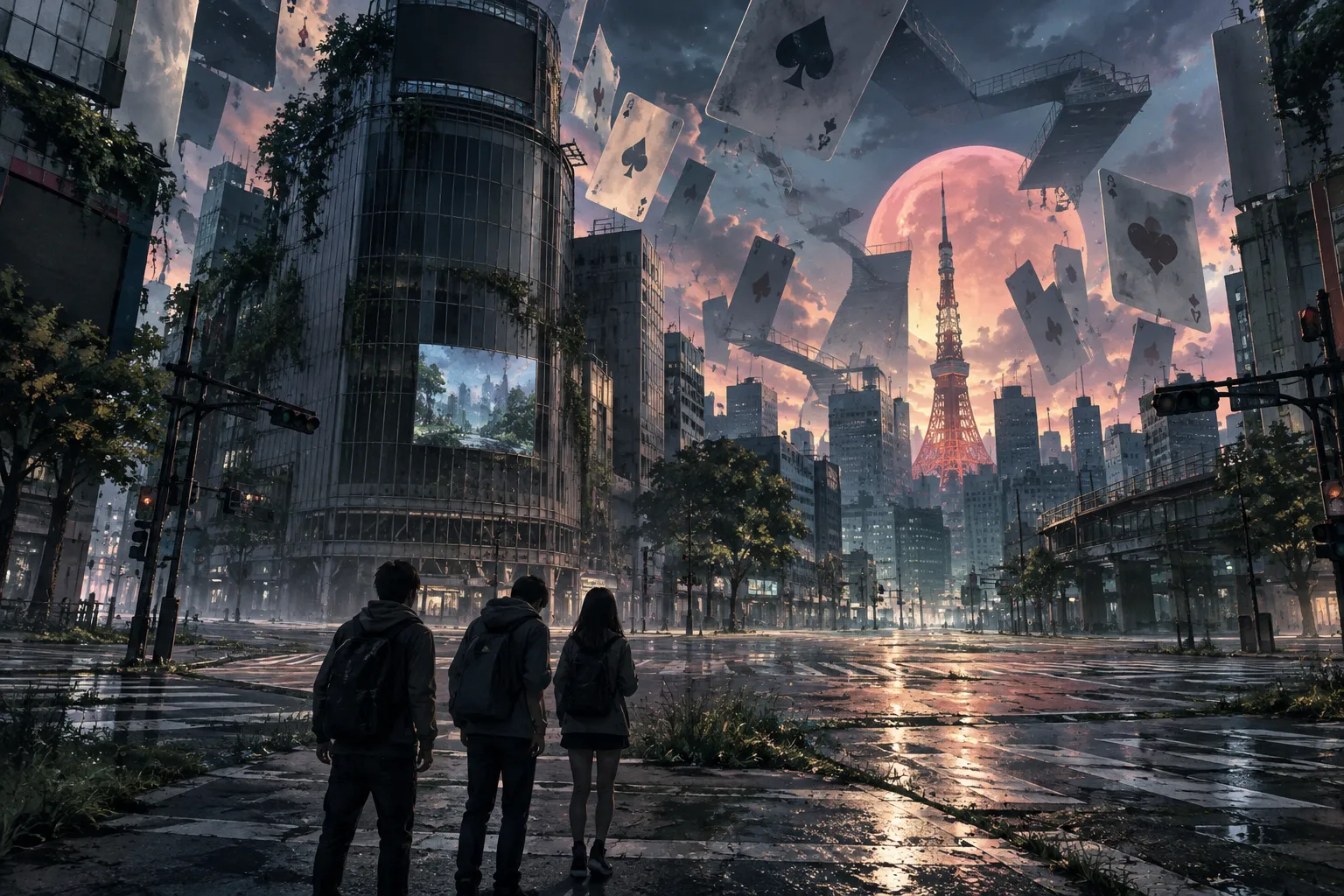 อลิสในแดนมรณะ — ภาพประกอบบรรยากาศ ไม่ใช่ภาพจากซีรีส์