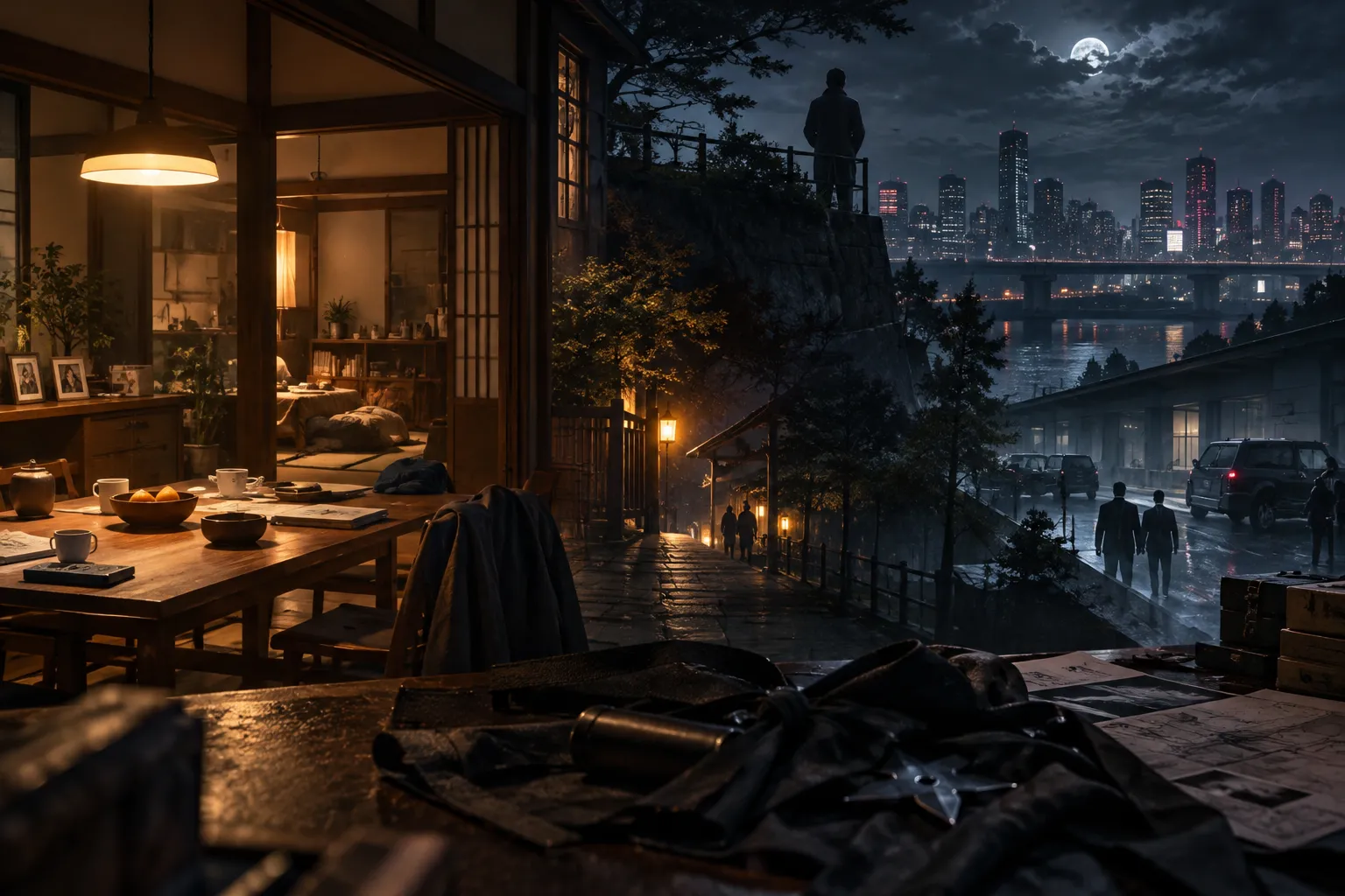 เฮาส์ ออฟ นินจา — ภาพประกอบบรรยากาศ ไม่ใช่ภาพจากซีรีส์