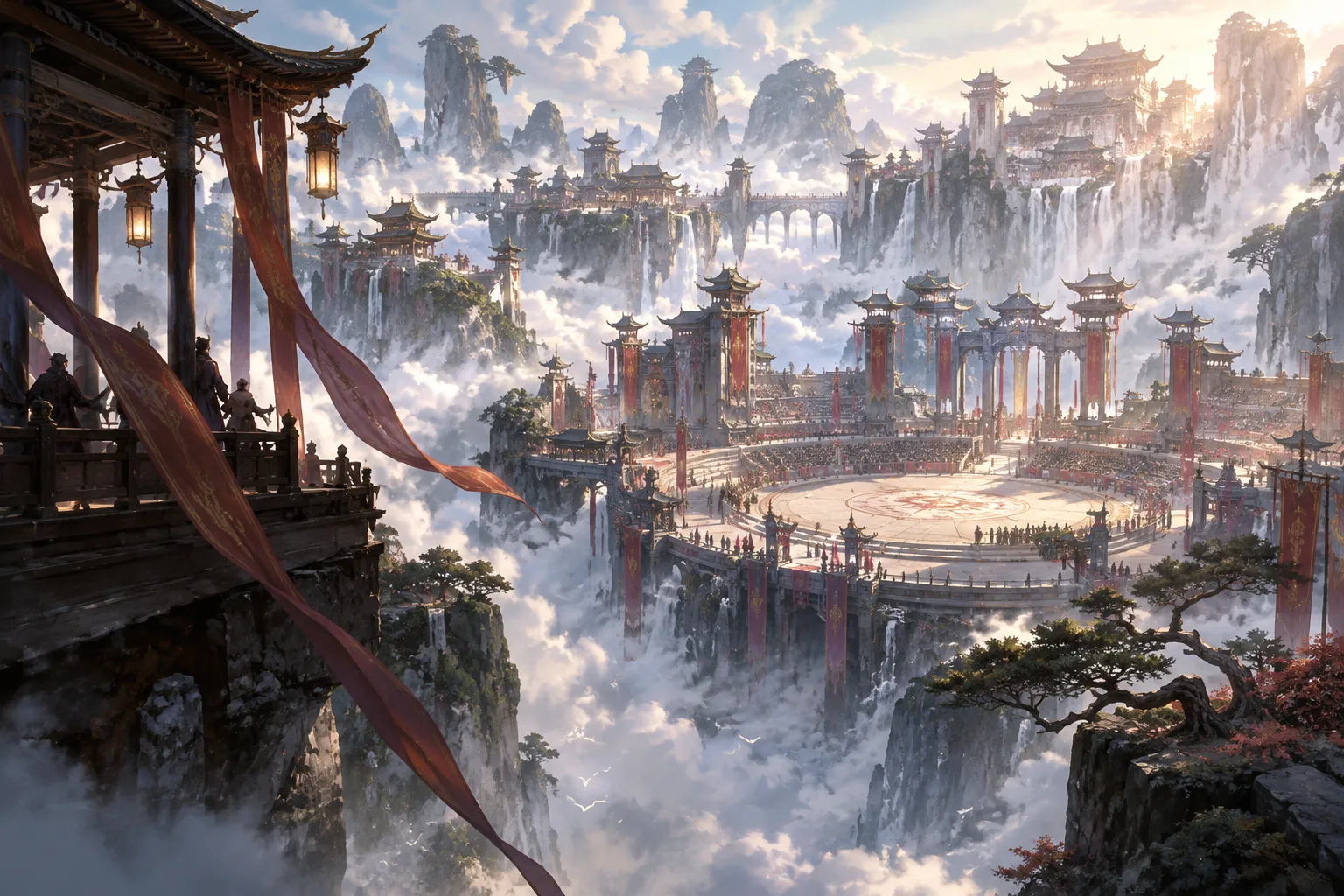 สู่ห้วงเมฆา — ภาพประกอบบรรยากาศ ไม่ใช่ภาพจากซีรีส์