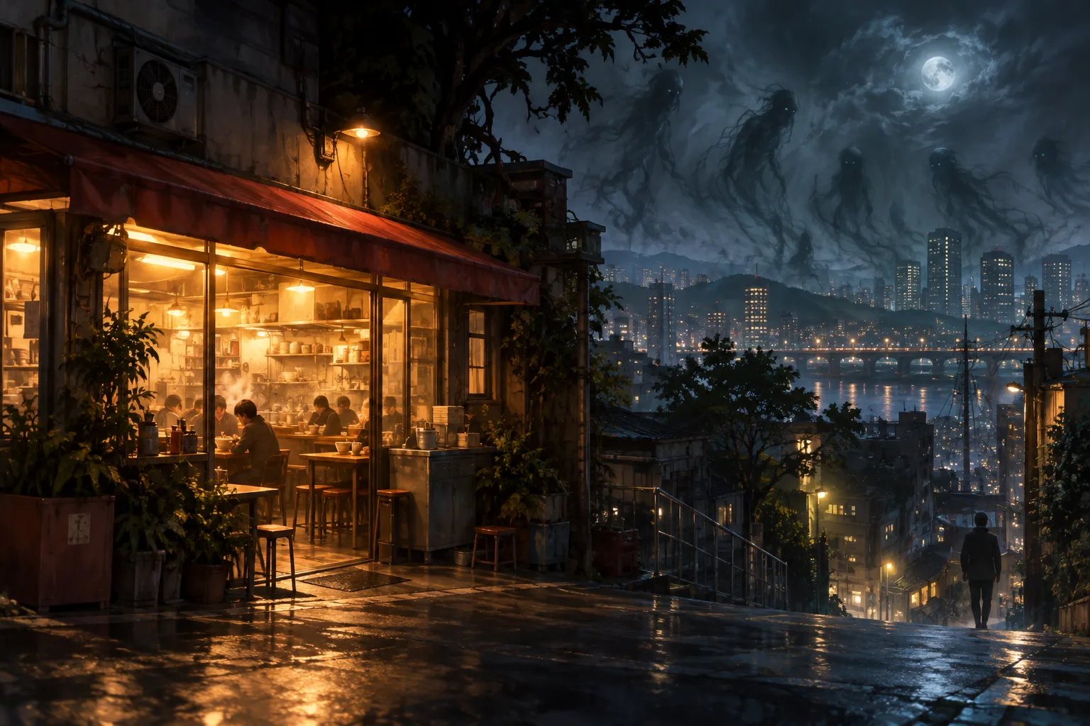 เคาน์เตอร์ คนล่าปีศาจ — ภาพประกอบบรรยากาศ ไม่ใช่ภาพจากซีรีส์
